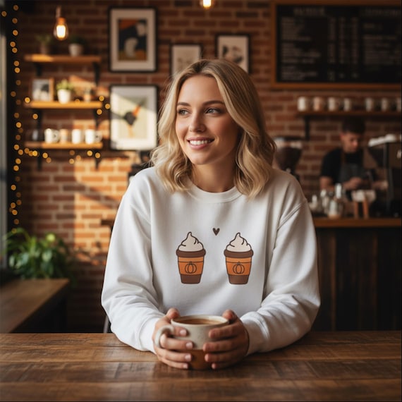 PSL Lover Sweatshirt: Pumpkin Spice Latte Fall Coffee Top