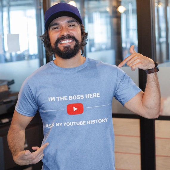 Funny YouTube History T-Shirt: Content Creator Gift
