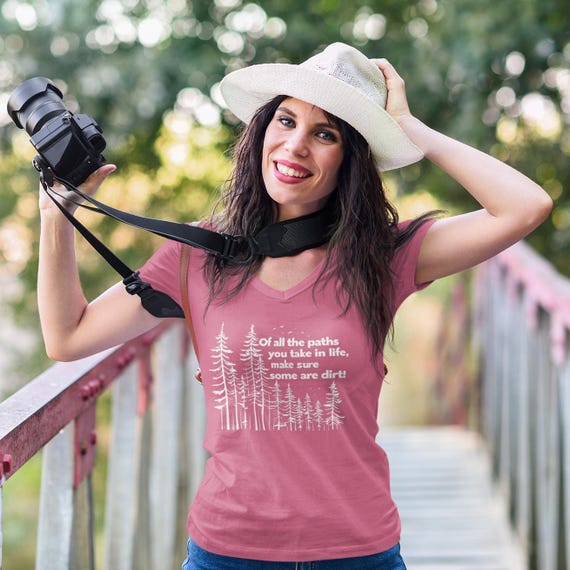 Nature Lover Unisex Tee: Evergreen Tree Hiking Shirt