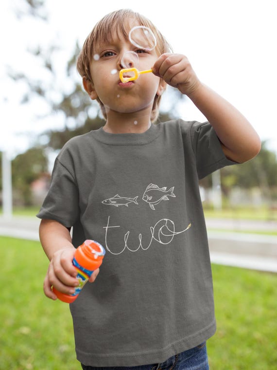 Toddler 2nd Birthday T-Shirt, Cute Short Sleeve Tee for Boys & Girls, Funny 2 Year Old Gift, Birthday Outfit Top