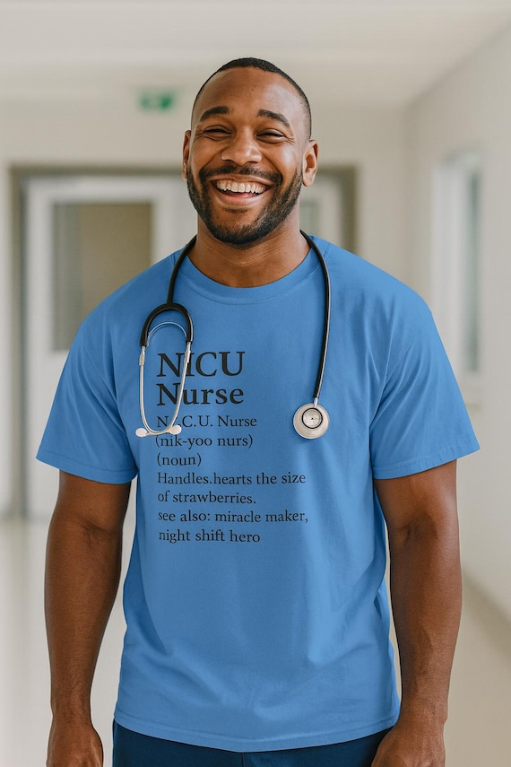 NICU Nurse Definition Comfort Colors T-Shirt: Neonatal Nurse Appreciation Gift