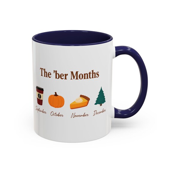 Autumn Leaves Coffee Mug: Cozy Fall Drinkware, Thanksgiving Gift
