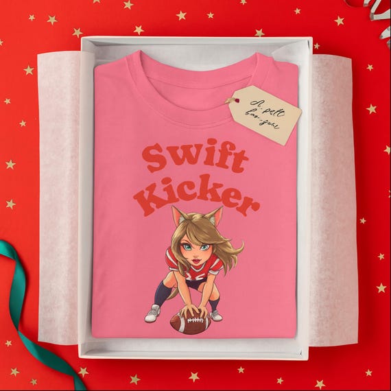 Swiftie Football T-Shirt: Bella+Canvas Game Day Tee