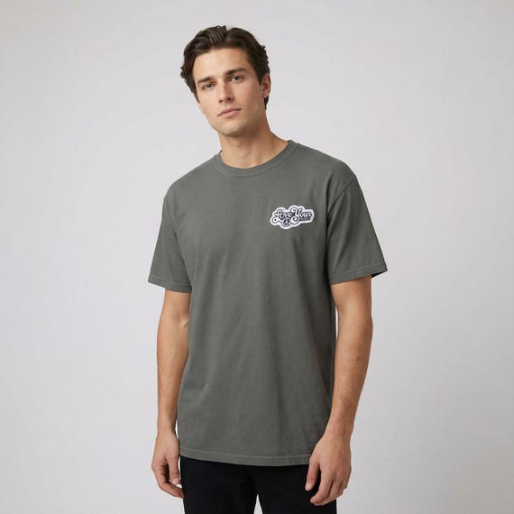 Love Your People Comfort Colors T-Shirt – Minimal Patch Style Tee, Everyday Wear Shirt