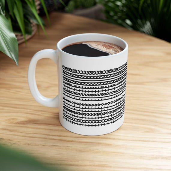 Funny "Totally Listening" Mug: Optical Illusion Coffee Cup, Secret Message