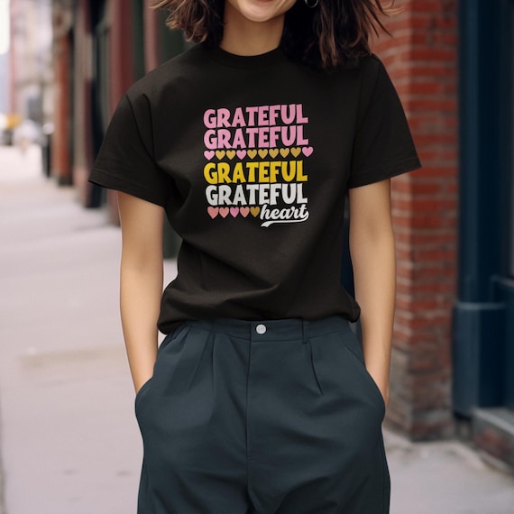 Grateful Heart Softstyle T-Shirt – Inspirational Unisex Tee