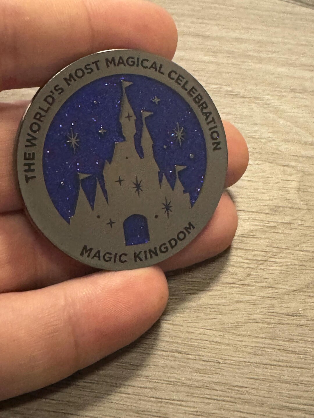 Disney Security Challenge Coin - Magic Kingdom Silver - Etsy