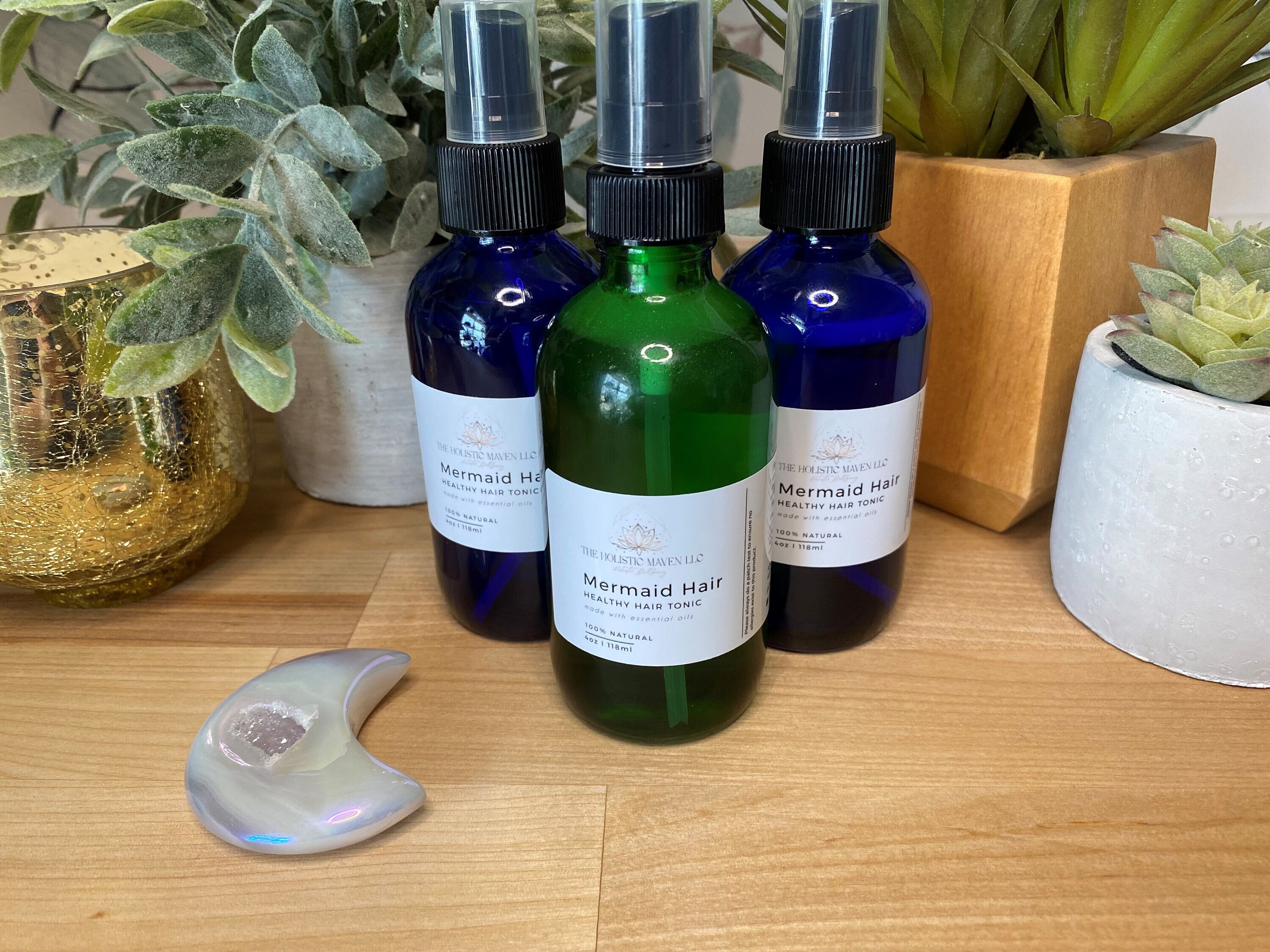 Mermaid Hair Tonic healthy Hair Tonic therapeutic Grade Essential Oils