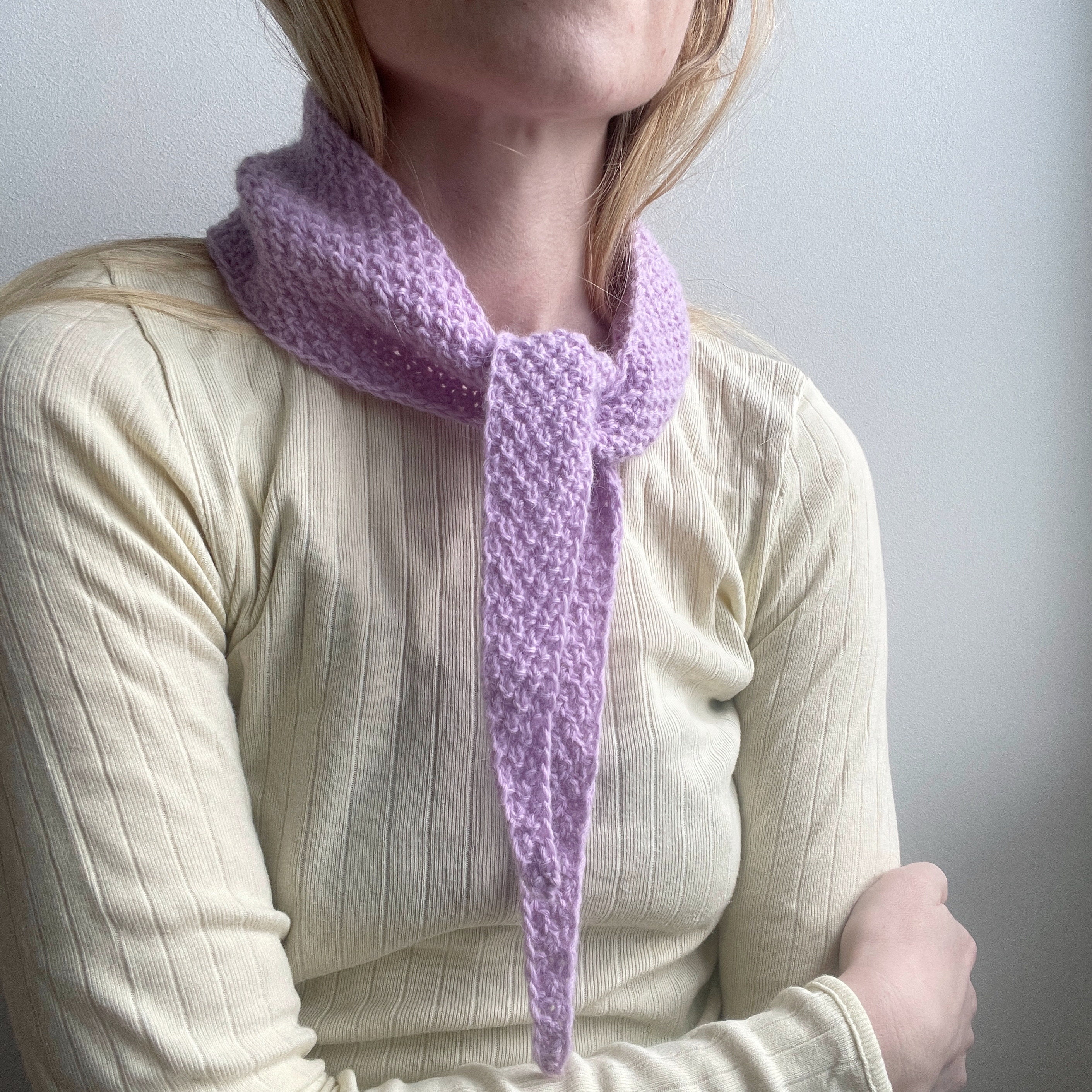 SCARF CLUTCH PALATIAL PASTELS