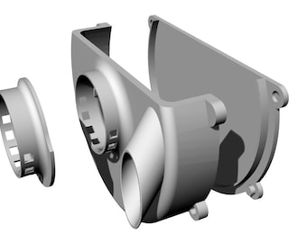 Staubsauger für 115-mm-Winkelschleifer