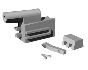 M4-Magazinadapter, kompatibel mit M56-Airsoft-Gewehr