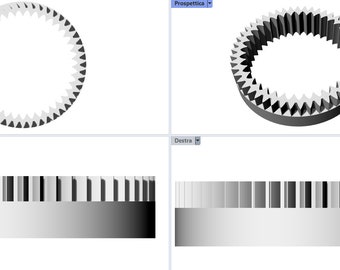 Gear compatible with Bosch GSR 12-2