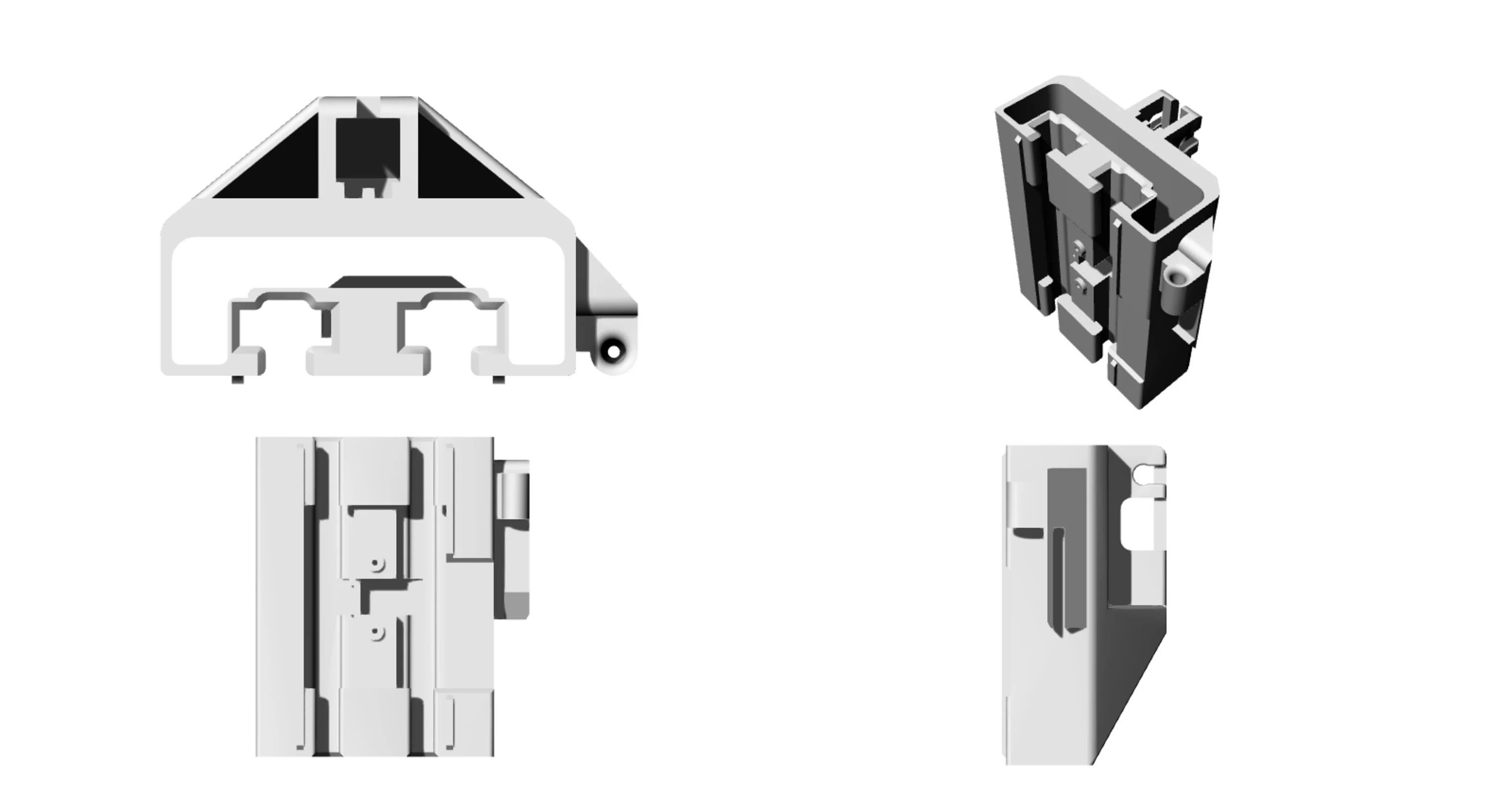 Elektrischer Garagenwagen 8782329210 für Somfy Keasy L, Somfy XL  