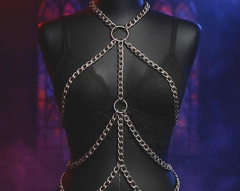 Body Chain Harness with O-Ring