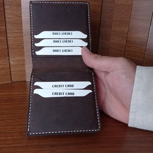 Cartera de piel auténtica hecha a mano de elegancia atemporal para estilo y durabilidad.