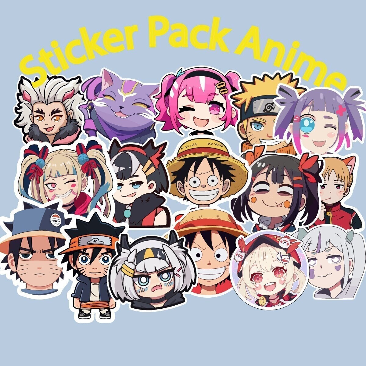 Buy Naruto Laptop Stickers for Kids 100 Pcs Anime Vinyl Sticker for Water  Bottle Nintendo Switch Luggage Skateboard Snowboard Bike Motorcycle Car  Bumper Cute Cartoon Animal Monsters Decal for Children Online at