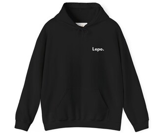 Sudadera con capucha Lepo: sudadera unisex serbia - Mezcla de algodón suave