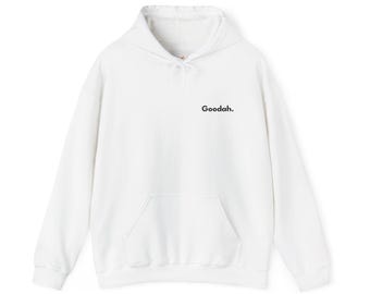 Sudadera con capucha Goodah: sudadera unisex de mezcla de algodón acogedora