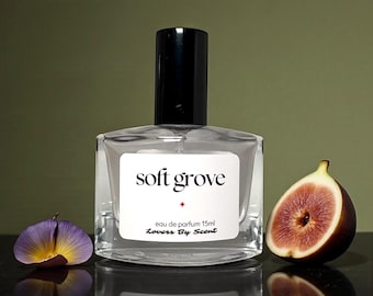 Soft Grove Perfume – Fig Skin & Vanilla Musk Fragrance | Fresh Creamy Sandalwood Perfume |