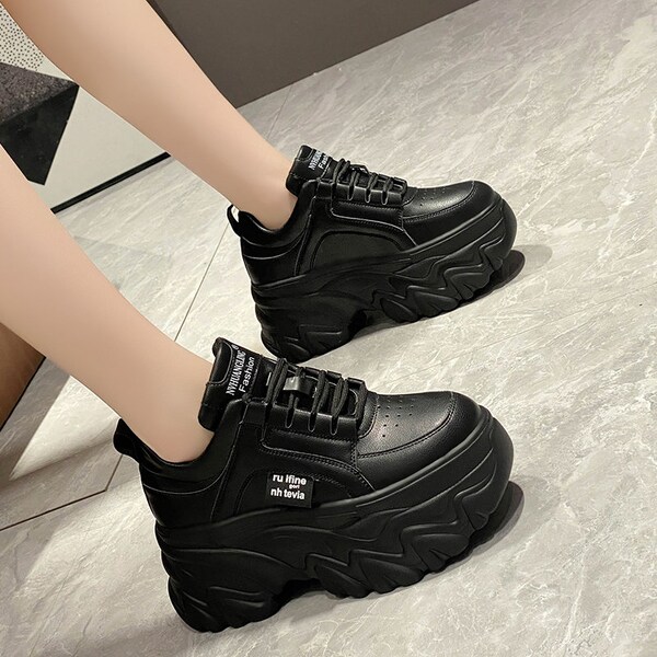 funky platform sneakers