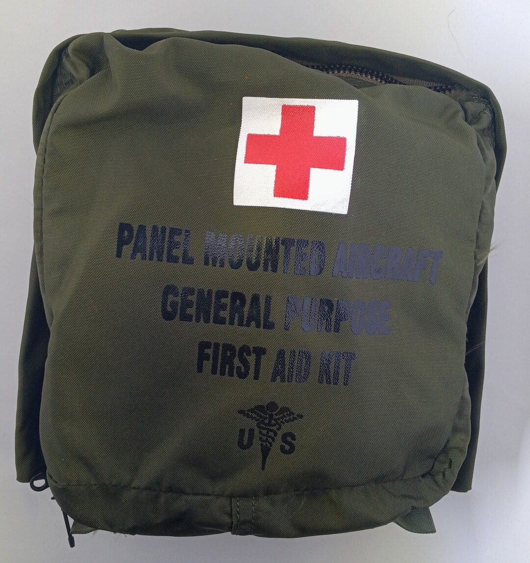 Panel Mounted Aircraft First Aid Kit Etsy