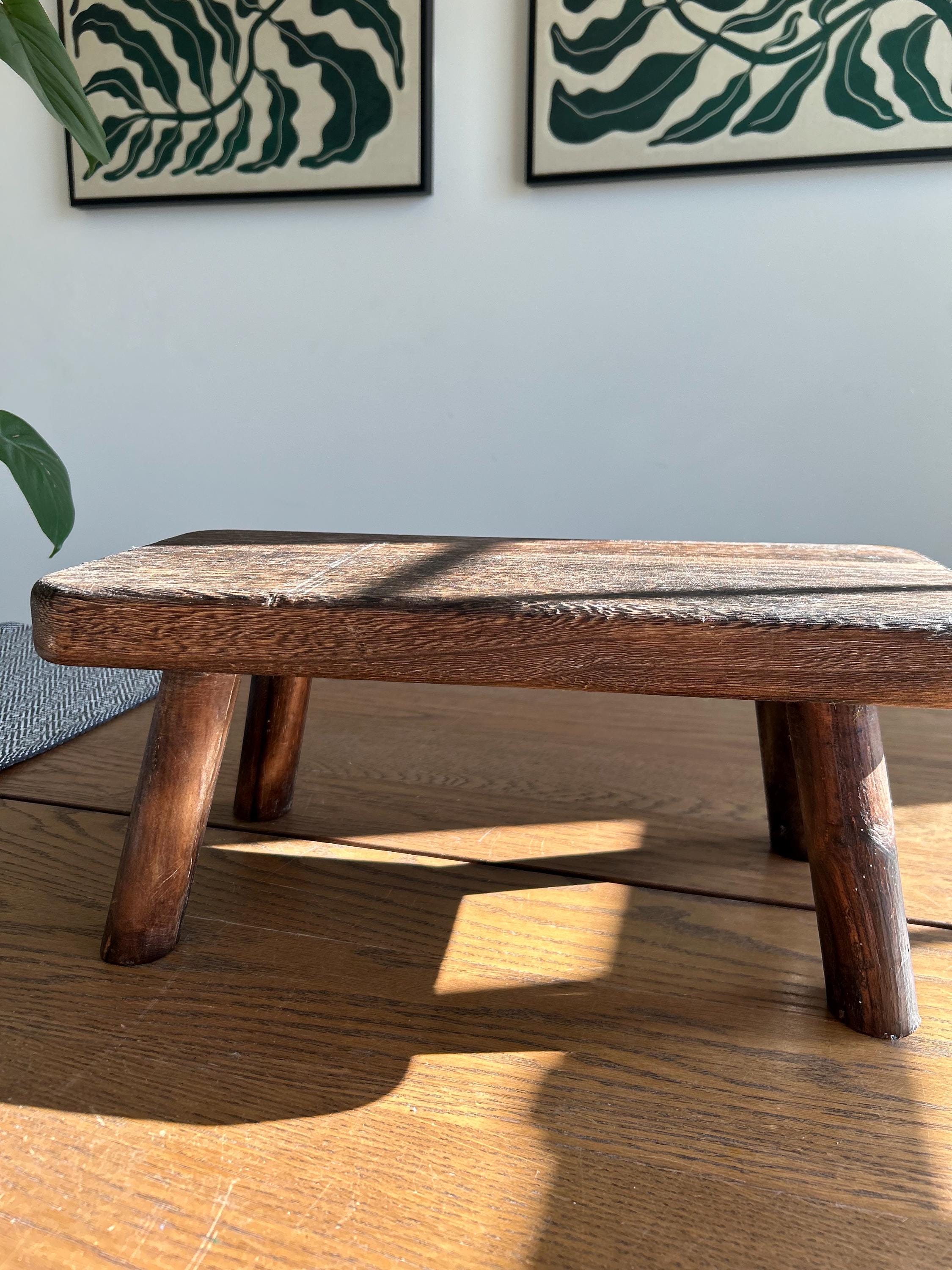 Rectangular Wood Riser: Rustic Tabletop Decor - Etsy