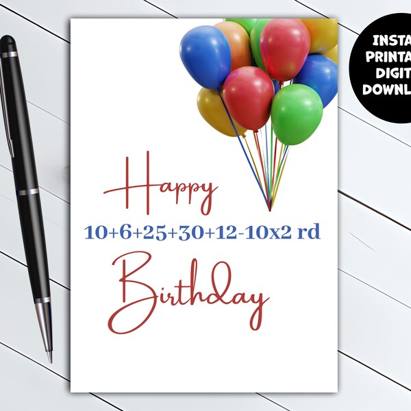 Funny 63rd Birthday Card - Etsy
