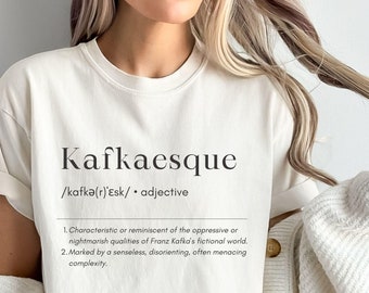 Franz Kafka t shirt, Kafkaesque, Franz Kafka, metamorphosis, literature shirt, kafka shirt, English Major Shirt, Booktrovert sweat