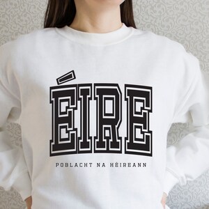 Eire Shirt, Lucky Irish, Dublin Ireland Shirt, Irish Heritage Shirt, Ireland Unisex Sweater, Travel Gift Souvenir, Euro Trip Tee , Unisex