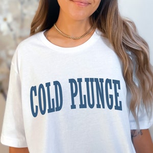 Cold Plunge Shirt, Wim Hof Method, polar plunge shirt, ice bath shirt, ice bath sweatshirt, cold water plunge, cold therapy shirt, Unisex
