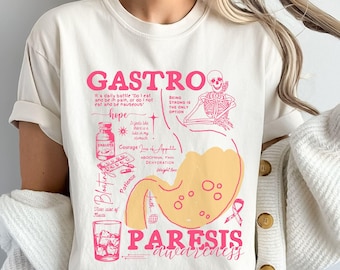 gastroparesis shirt, funny gastroparesis shirt, awareness shirt, chronic illness, tummy ache, stomach cancer, dysautonomia shirt, ibs shirt