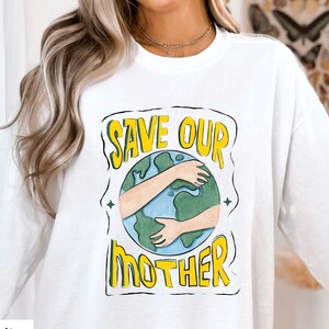 Earth day shirt, Earth mama shirt, Earth day gift, earth day every day, globe shirt, save the earth shirt, Kinder Planet, Comfort Colors®