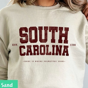 South Carolina shirt, home state, south carolina gifts, Carolina sweatshirt, charleston sc sweatshirt, state sweatshirt, state shirt, Unisex