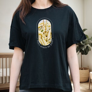 pasta t shirt, Italian food shirt, gift for chef, food lover shirt, foodie shirt, pasta lover gift, food blogger shirt, unisex graphic tee