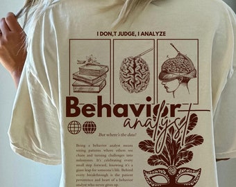 behavior analysts, behavior coach, bcba shirt, behavior team, shape behavior, board certified behavior analyst, therapist gift, SPED Gift