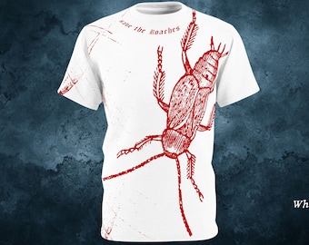 protect the unloved, roach shirt, cockroach shirt, cockroach gift, entomology shirt, insect t shirt,  botanical shirt, love the unloved