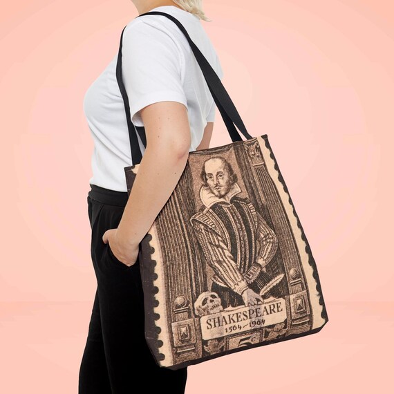 Shakespeare tote, Shakespeare quote, English teacher gift, shakespeare gift, literary tote bag, Shakespeare tote bag, literature tote bag