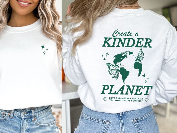kinder planet sweatshirt, Globe shirt, Earth day gift, Earth day shirt, earth day sweatshirt, planet sweatshirt, kinder planet shirt, shirt