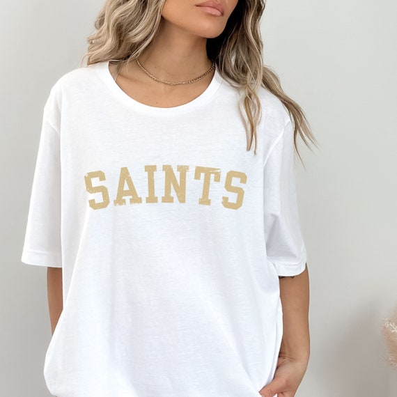 Saints Shirt, Football Mama Shirt design, Available in t shirts and sweatshirts, Choose your custom text color and style, Unisex Football T