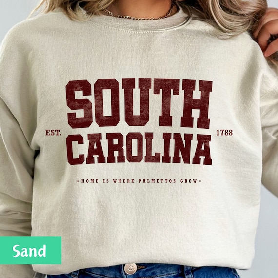 South Carolina shirt, home state, south carolina gifts, Carolina sweatshirt, charleston sc sweatshirt, state sweatshirt, state shirt, Unisex