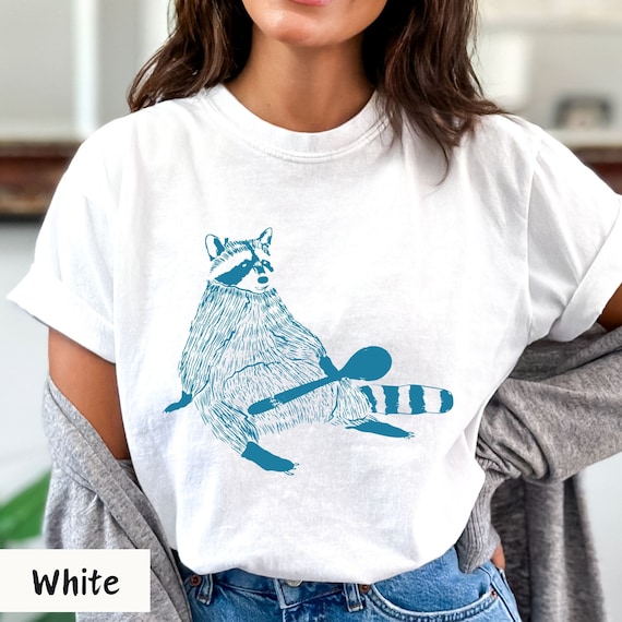 Spoonie Shirt, Raccoon shirt, Cute Raccoon Shirt, spoonie gift, Dysautonomia Shirt, chronic illness shirt, invisible illness, Comfort Colors