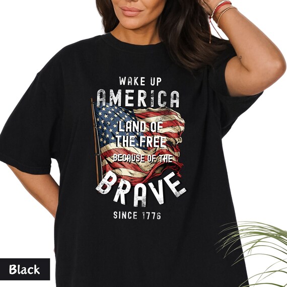 Wake up America, dear America, Pro America shirt, American dream, club America shirt, none of us are free, Land of free shirt, we the people