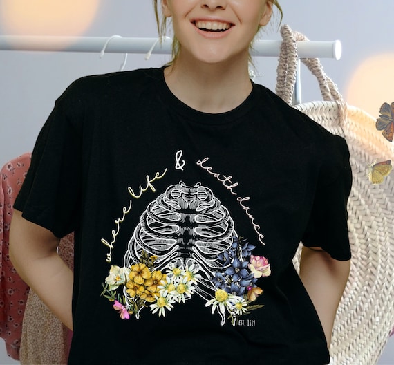This is a beautiful gift for someone who loves aesthetic clothing to inspire them with art of existence, Life and death dance shirt, unisex