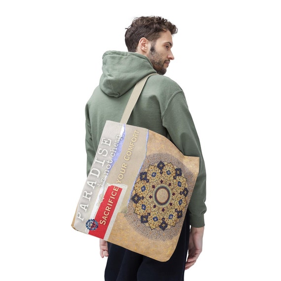 Islamic tote bag,  Muslim gift, muslimah tote bag, hijabi tote, Islamic gift for her, Ramadan gift, Arabic tote, religious gift, mosque bag