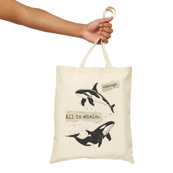 whale tote bag, whale bag, eco friendly tote, whale tote, whale shark bag, whale lover gift, orca tote bag, cute tote bags, market bag
