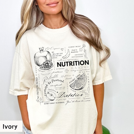 Dietitian Shirt: Nutrition Science Comfort Colors Tee