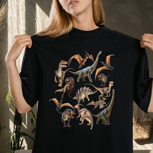 Give this beautiful shirt to dinosaur lover who loves aesthetic clothing. T-Rex Shirt, Dinosaur Gifts, Jurassic Shirt, Unisex Shirt
