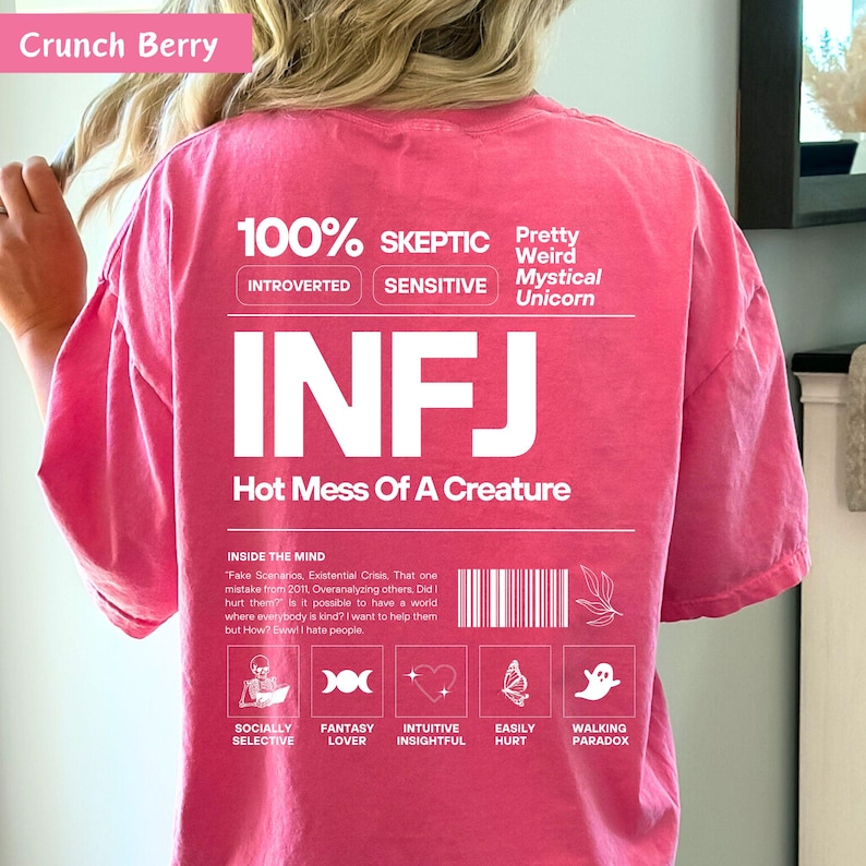infj shirt, infj gift, introvert shirt, personality type, introverted shirt, antisocial shirt, introverting, introverted af, homebody shirt image 5
