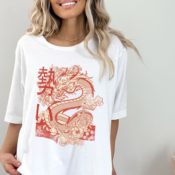 Chinese Dragon T-Shirt: Vintage Folklore Tee