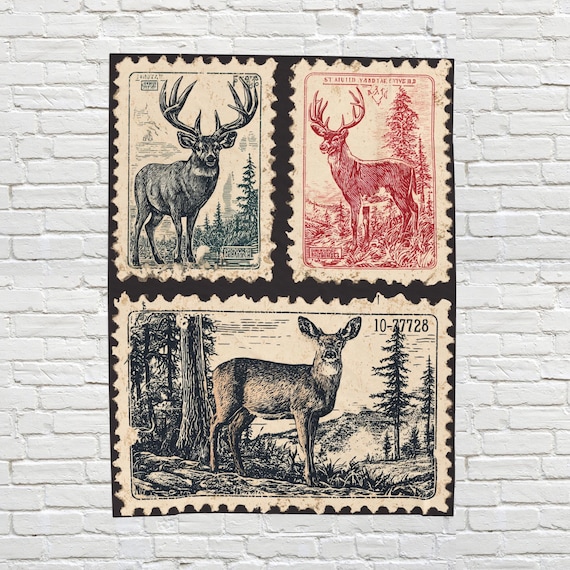 Elk Tapestry, woven Cottagecore Tapestry, elk blanket, Folkore Tapestry, Vintage Elk Blanket, keepsake blanket cabin blanket, 4 types